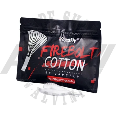 Vapefly Firebolt Organic Cotton - Vapefly Cotton Vapefly Firebolt Organic Cotton - Wire & Wicks
