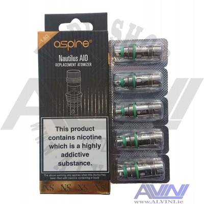 Aspire Nautilus AIO NS Coil - Nautilus AIO NS Coil Aspire Nautilus AIO NS Coil - Regular Coils