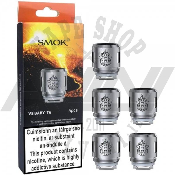 smok v8 baby coils Smok V8 Baby T8 Coil main image 1