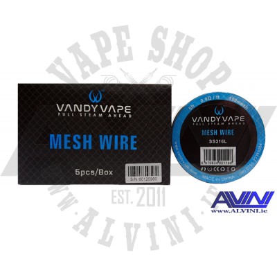 Mesh Wire SS316L - Wire & Wicks