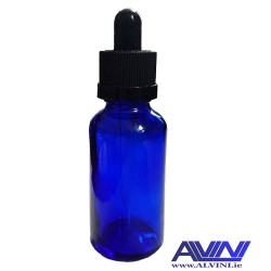 Glass Bottle Blue - 30 ml Glass Bottle Blue - 30 ml