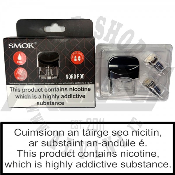 Smok Nord Replacement Spare Pod|Ireland|Limerick|Kilkenny|Nenagh