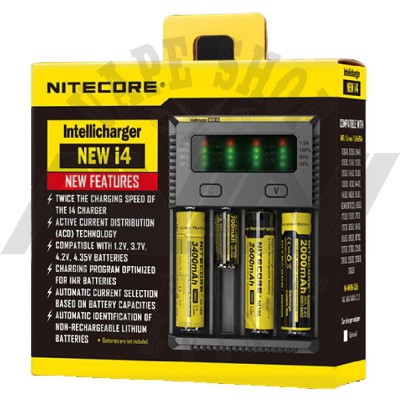 i4 Battery Intellicharger - Nitecore i4 i4 Battery Intellicharger - Batteries & Chargers