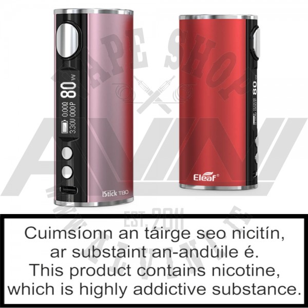 iStick T80 Mod 3000 mAh - 80W - Eleaf Ireland|Limerick|Kilkenny|Nenagh