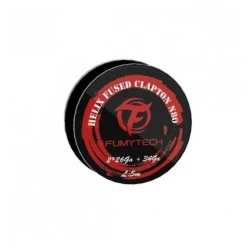 Fused Clapton Wire N80 26x2+34GA - 5M