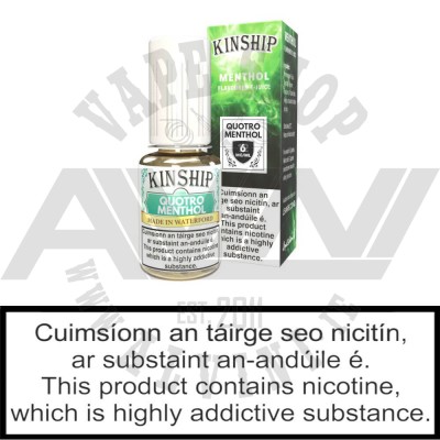 Kinship Quotro Menthol - BMG - Kinship - Wicked