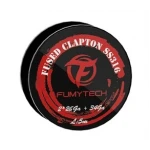 Fused Clapton Wire SS316 26x2+34GA - 5M Fused Clapton Wire SS316 26x2+34GA - 5M