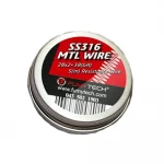 MTL Fused Clapton Wire SS316L 28x2+38 ga 5 M MTL Fused Clapton Wire SS316L 28x2+38 ga 5 M
