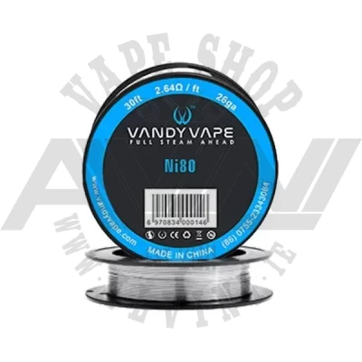 NI80 Wire 26GA - Wire & Wicks