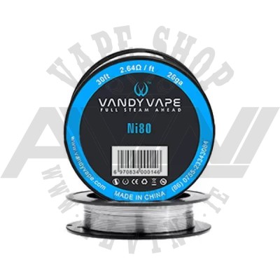 NI80 Wire 26GA - Wire & Wicks