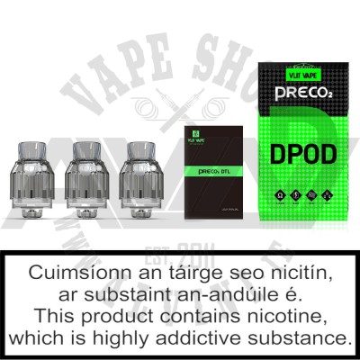 VZone Preco 2 DPod - 3 pcs - SubOhm Tanks