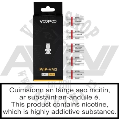 VooPoo Vinci / Drag PnP Coil Heads - Vinci Coils VooPoo Vinci / Drag PnP Coil Heads - SubOhm Coils