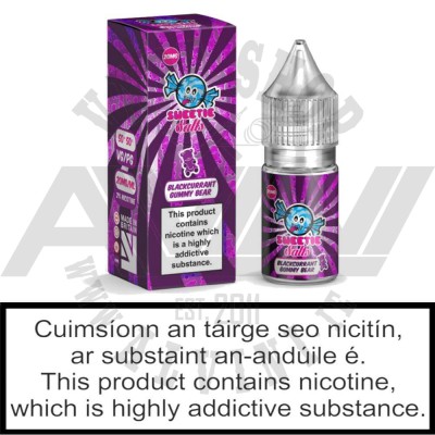 Blackcurrant Gummy Bear Nicotine Salts - 10 ml - Slushie & Sweetie Salts