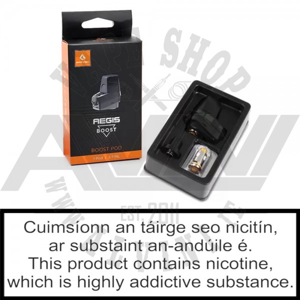 Aegis Boost Replacement Pod + 2 Coils - Geekvape Ireland