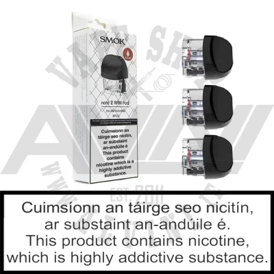 Smok Nord 2 RPM Replacement Pod x 3 pack - Regular Tanks