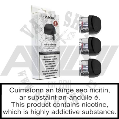 Smok Nord 2 RPM Replacement Pod x 3 pack - Regular Tanks