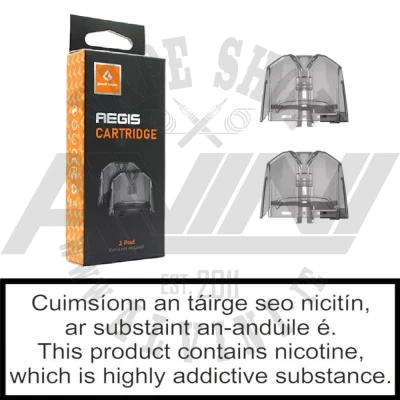 Aegis Replacement Pod x 2 Pcs - Aegis Pod Aegis Replacement Pod x 2 Pcs - Regular Tanks