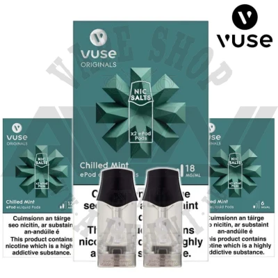 Vype ePod Pods - Chilled Mint - 2 pcs - Chilled Mint Vype ePod Pods - Chilled Mint - 2 pcs - Regular Tanks