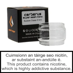 Cerberus Tank Replacement Glass - 5.5 ml Cerberus Tank Replacement Glass - 5.5 ml
