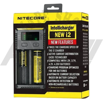 i2 Battery Intellicharger - Nitecore i2 i2 Battery Intellicharger - Batteries & Chargers