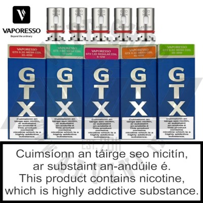 Vaporesso GTX Coils - GTX Coil Vaporesso GTX Coils - SubOhm Coils