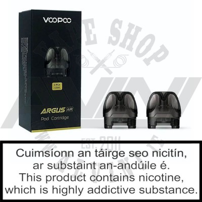 VooPoo Argus Air Replacement Pods - 2 pcs - Tanks & Clearomizers