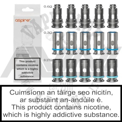 Aspire BP Series Coil - SubOhm Coils