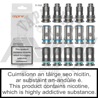 Aspire BP Series Coil - BP60/80 Coil Aspire BP Series Coil - SubOhm Coils