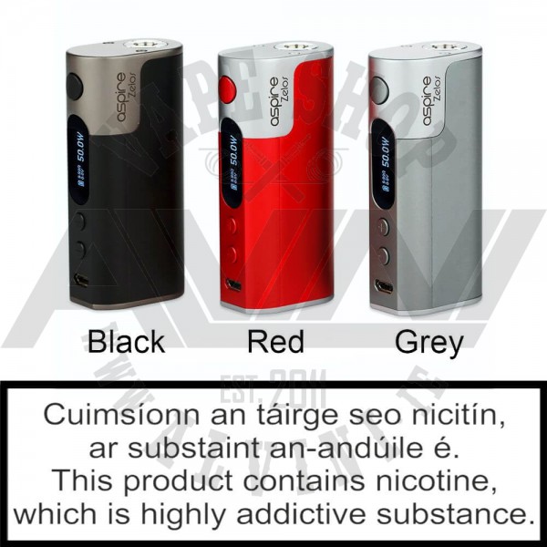 Aspire Zelos Mod 50 W - Ireland|Limerick|Nenagh|Carrick|Roscrea