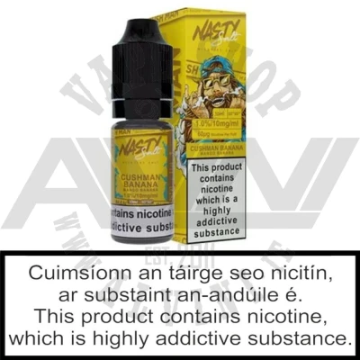 Cushman Banana NicSalt - Nasty Juice