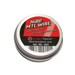 MTL Fused Clapton Wire Ni80 28x2+38 ga 5 M