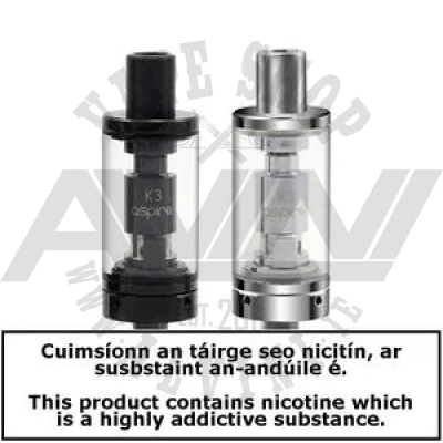 Aspire K3 Tank - K3 Tank Aspire K3 Tank - Regular Tanks