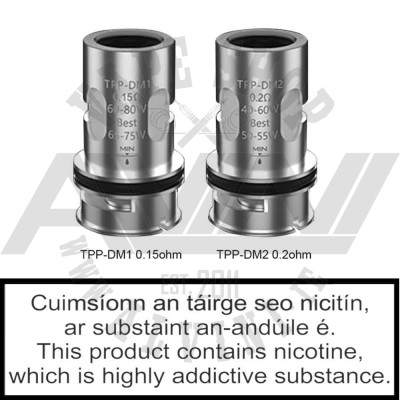 VooPoo TPP Coil Heads - TPP Coils VooPoo TPP Coil Heads - SubOhm Coils