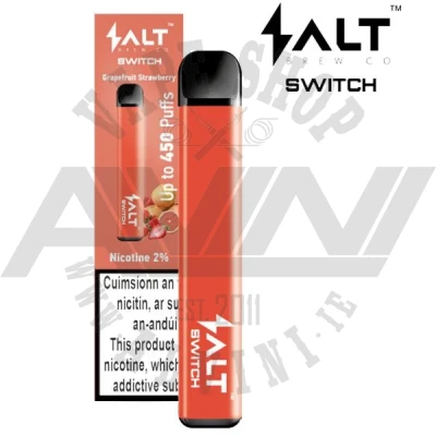 Grapefruit Strawberry - Disposable Pod - 20 mg - Salt Switch