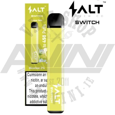Lemon Soda - Disposable Pod - 20 mg - Salt Switch