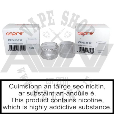 Spare Glass for Aspire Onixx Kit - Accessories
