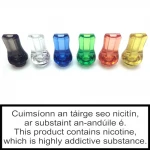 Flat 510 Plastic Drip Tip Flat 510 Plastic Drip Tip