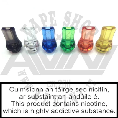 Flat 510 Plastic Drip Tip - Drip Tips