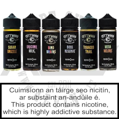 Cuttwood Shortfill - 100 ml - Shortfills