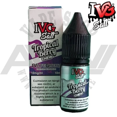 IVG Tropical Berry Chew Nicotine Salts - IVG Tropical Berry Chew IVG Tropical Berry Chew Nicotine Salts - IVG