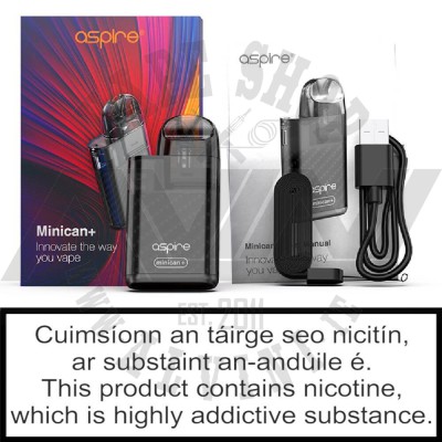 Minican Plus Pod Kit - Minican+ Kit Minican Plus Pod Kit - Vape Starter Kits
