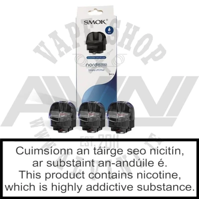 Smok Nord 50W LP2 Replacement Pod x 3 pack - Regular Tanks