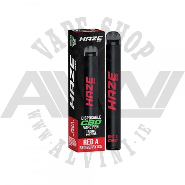 Haze Bar RED A CBD Disposable Vape Pen - Ireland|Limerick|Nenagh|Roscrea