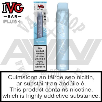 Polar Mint - IVG Plus Bar - IVG Vape Bar