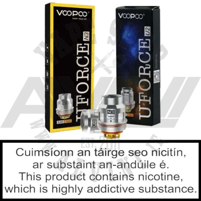 VooPoo UForce Coils - 5 pack - SubOhm Coils