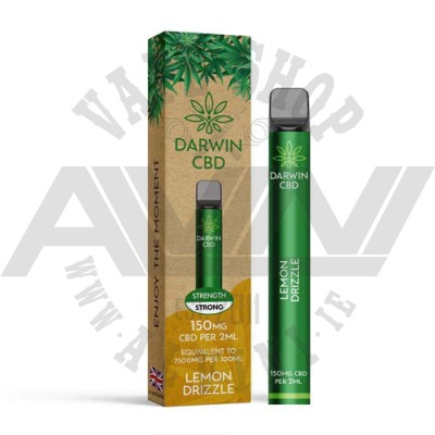 Lemon Drizzle CBD Disposable Vape Pen - Darwin CBD Pen Ireland Lemon Drizzle CBD Disposable Vape Pen - CBD Disposables