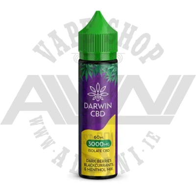 Dark Berries, Blackcurrant & Menthol Mixt - Darwin CBD 3000 mg Dark Berries, Blackcurrant & Menthol Mix - Darwin CBD 3000 mg - CBD e-Liquids Ireland