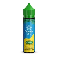 Mixed Berries & Menthol Mix - Darwin CBD 3000 mg Mixed Berries & Menthol Mix - Darwin CBD 3000 mg