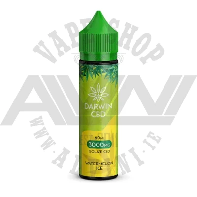 Watermelon Ice - Darwin CBD 3000 mg - CBD e-Liquids Ireland