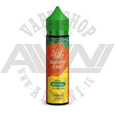 Orange Soda - Darwin CBD 3000 mg - Orange Soda CBD 60 ml Orange Soda - Darwin CBD 3000 mg - CBD e-Liquids Ireland